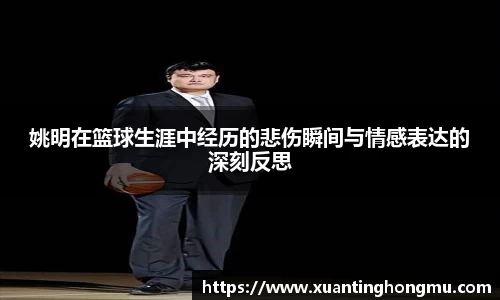 姚明在篮球生涯中经历的悲伤瞬间与情感表达的深刻反思